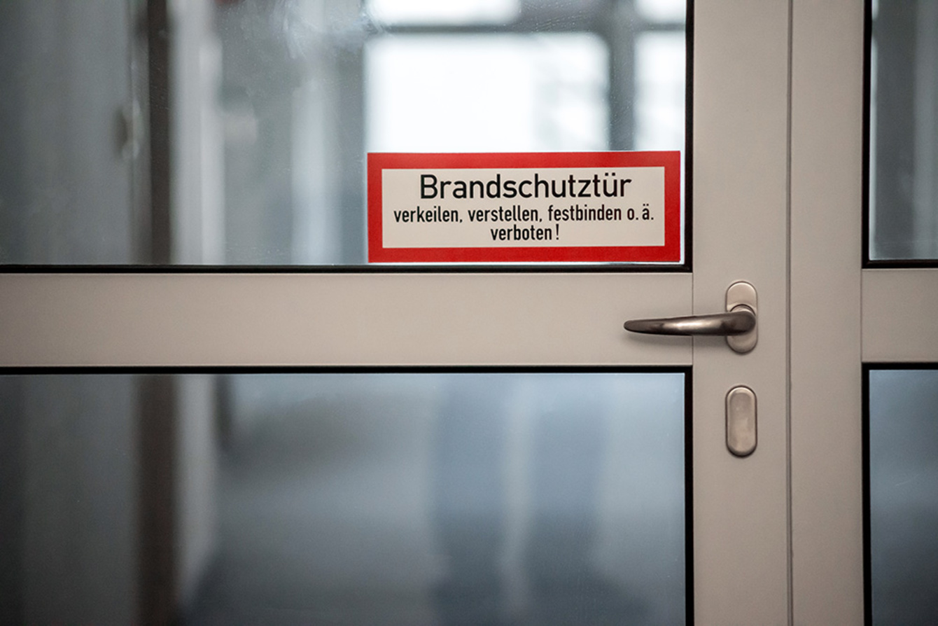 Baulicher Brandschutz bei Elektro Knichal GmbH in Coswig/Anhalt